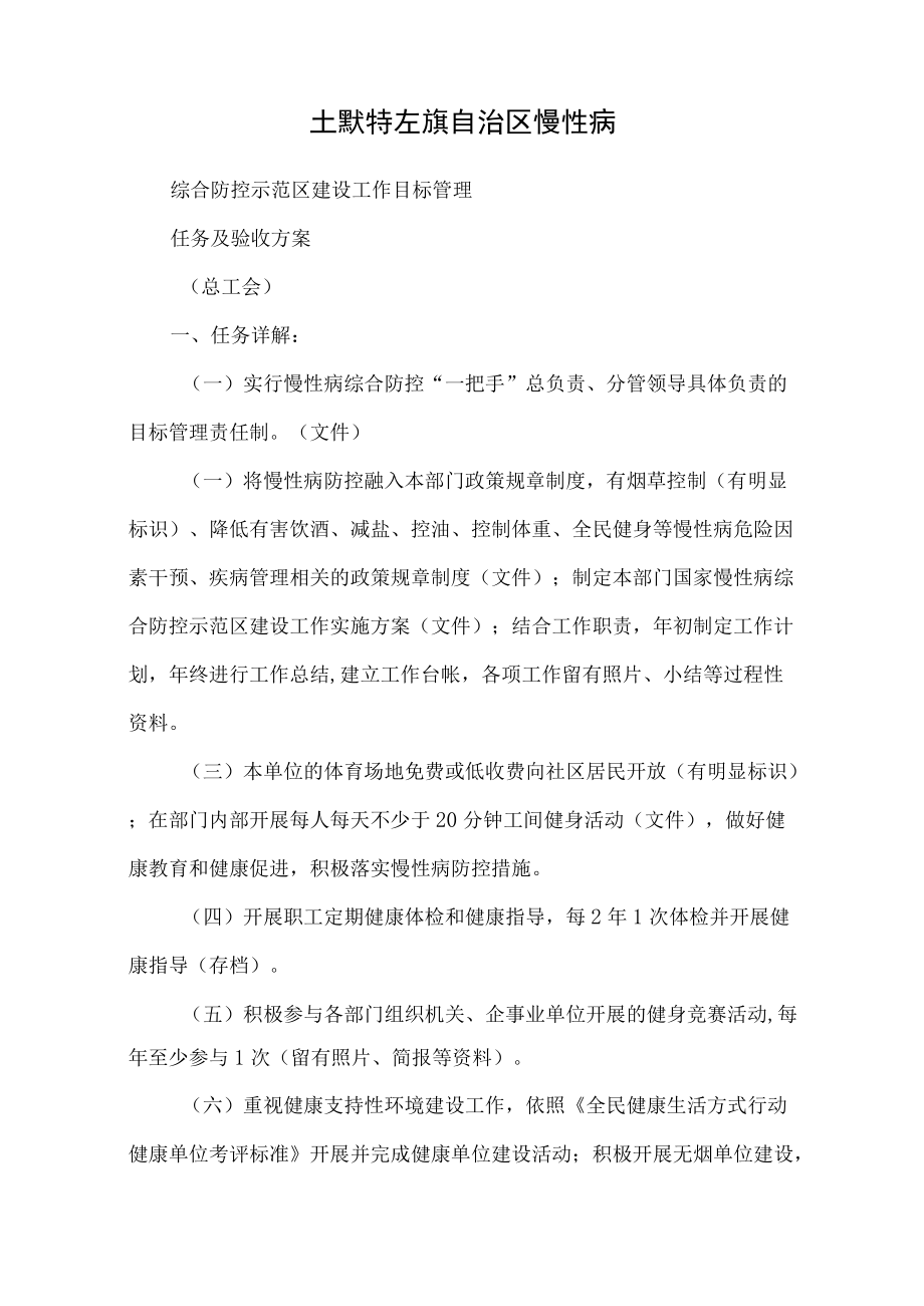 慢性病示范区验收方案.docx_第1页