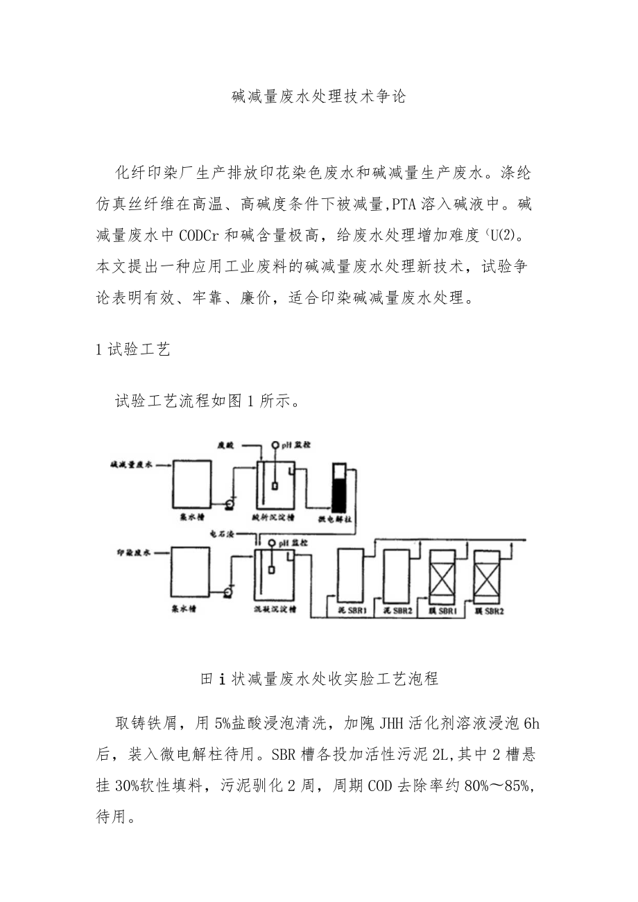 碱减量废水处理技术研究.docx_第1页