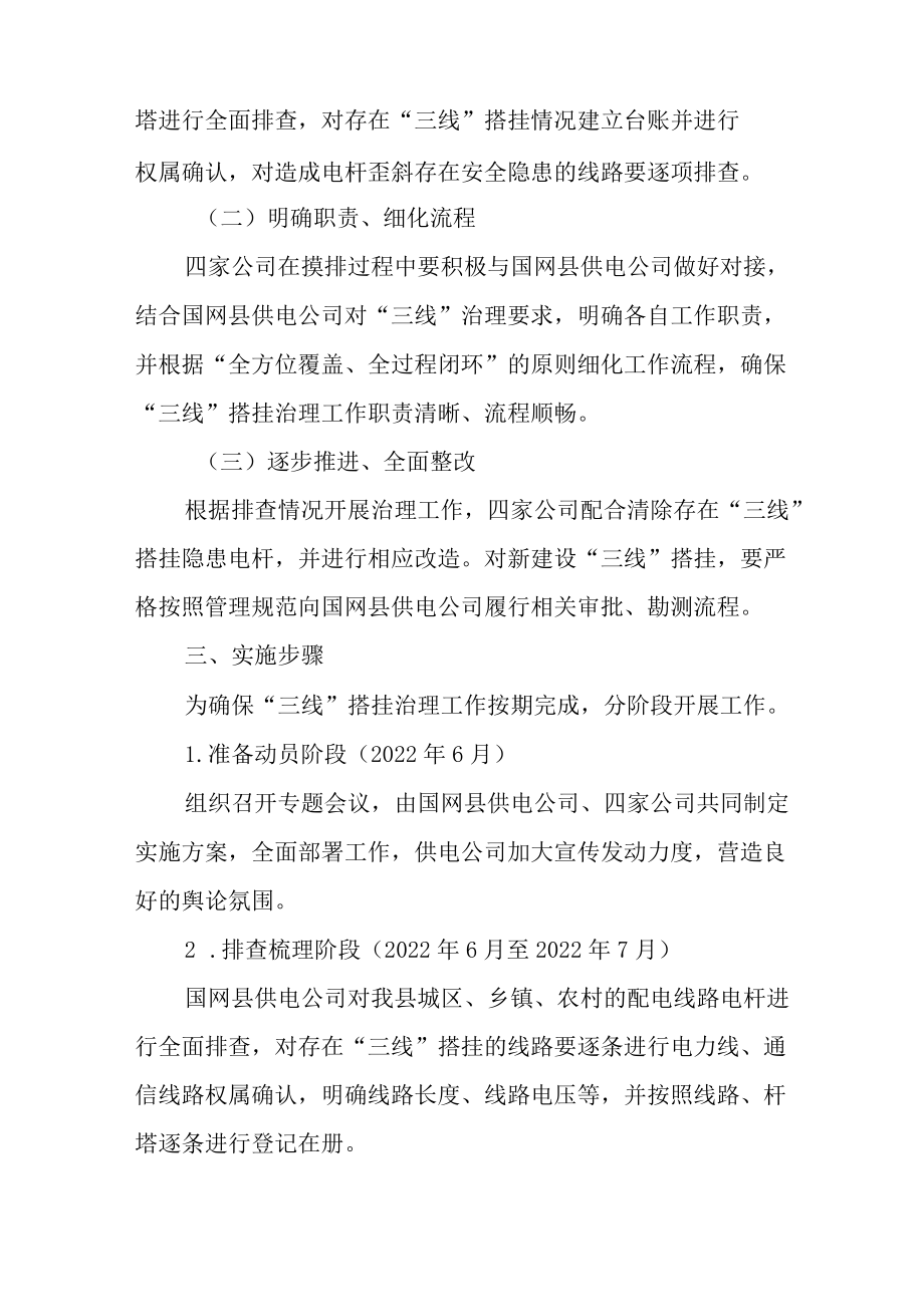 关于全面开展电力杆塔搭挂治理活动的实施方案.docx_第2页