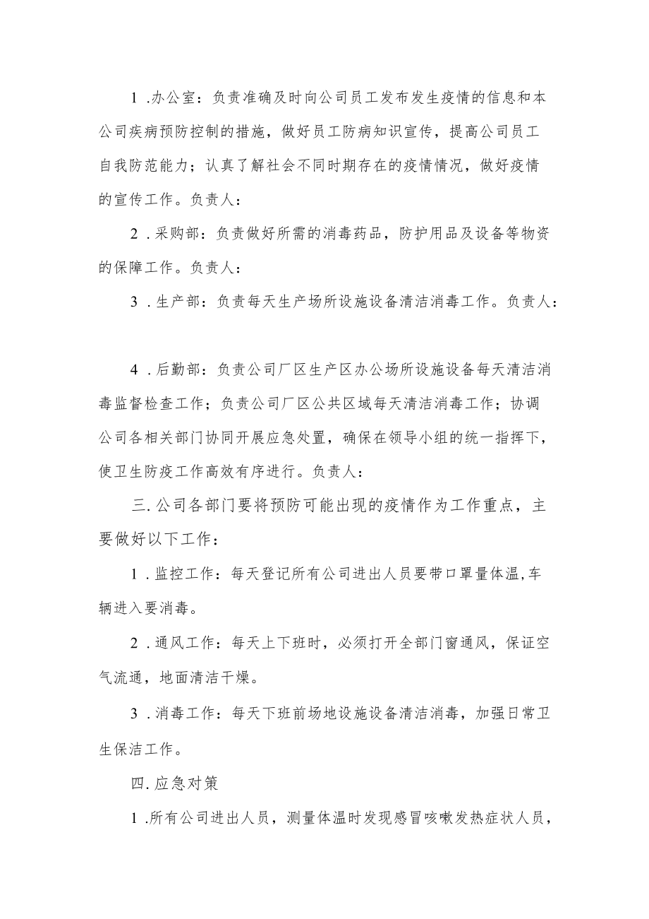 公司企业门店疫情防控应急预案篇.docx_第2页