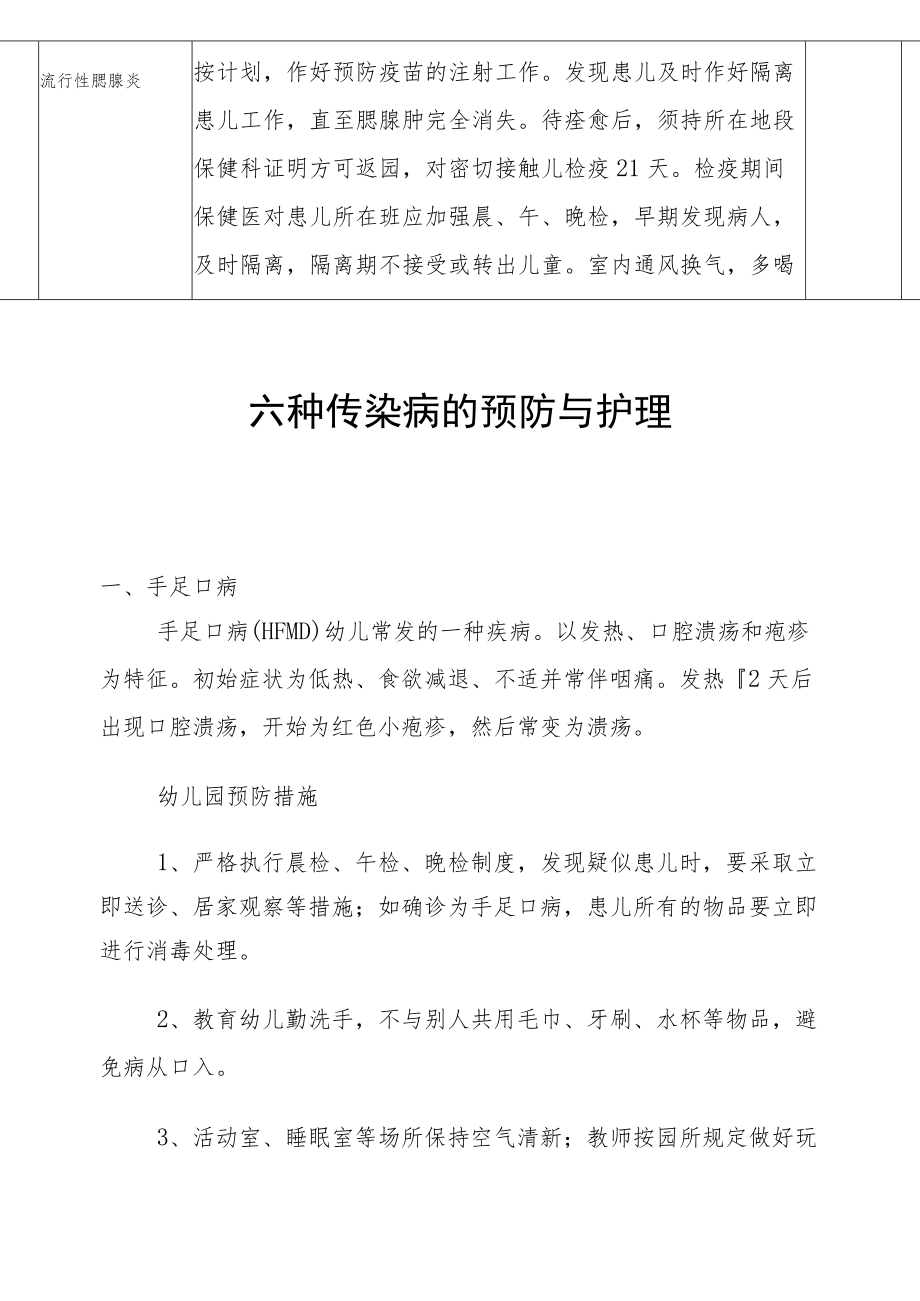 【新】六类对象预防性消毒记录及六种传染病的预防与护理.docx_第3页