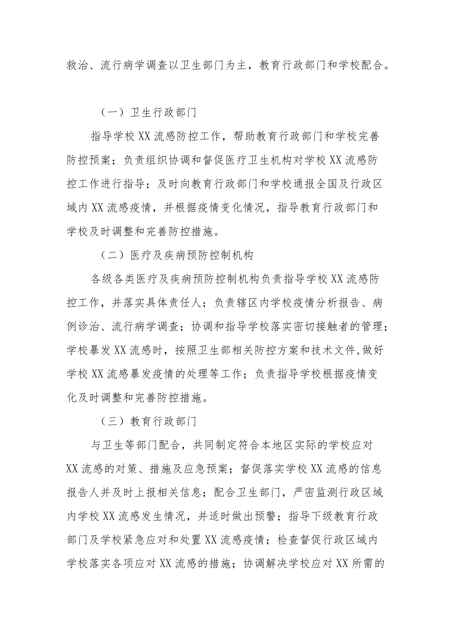 学校流感防控工作实施方案.docx_第2页