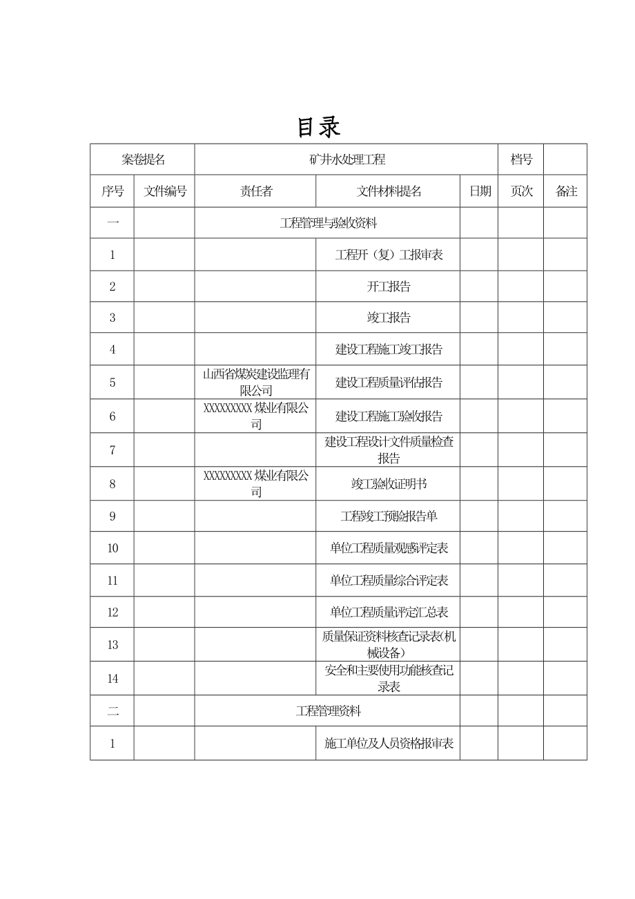 某某煤业有限公司机电安装工程竣工验收范本.doc_第2页