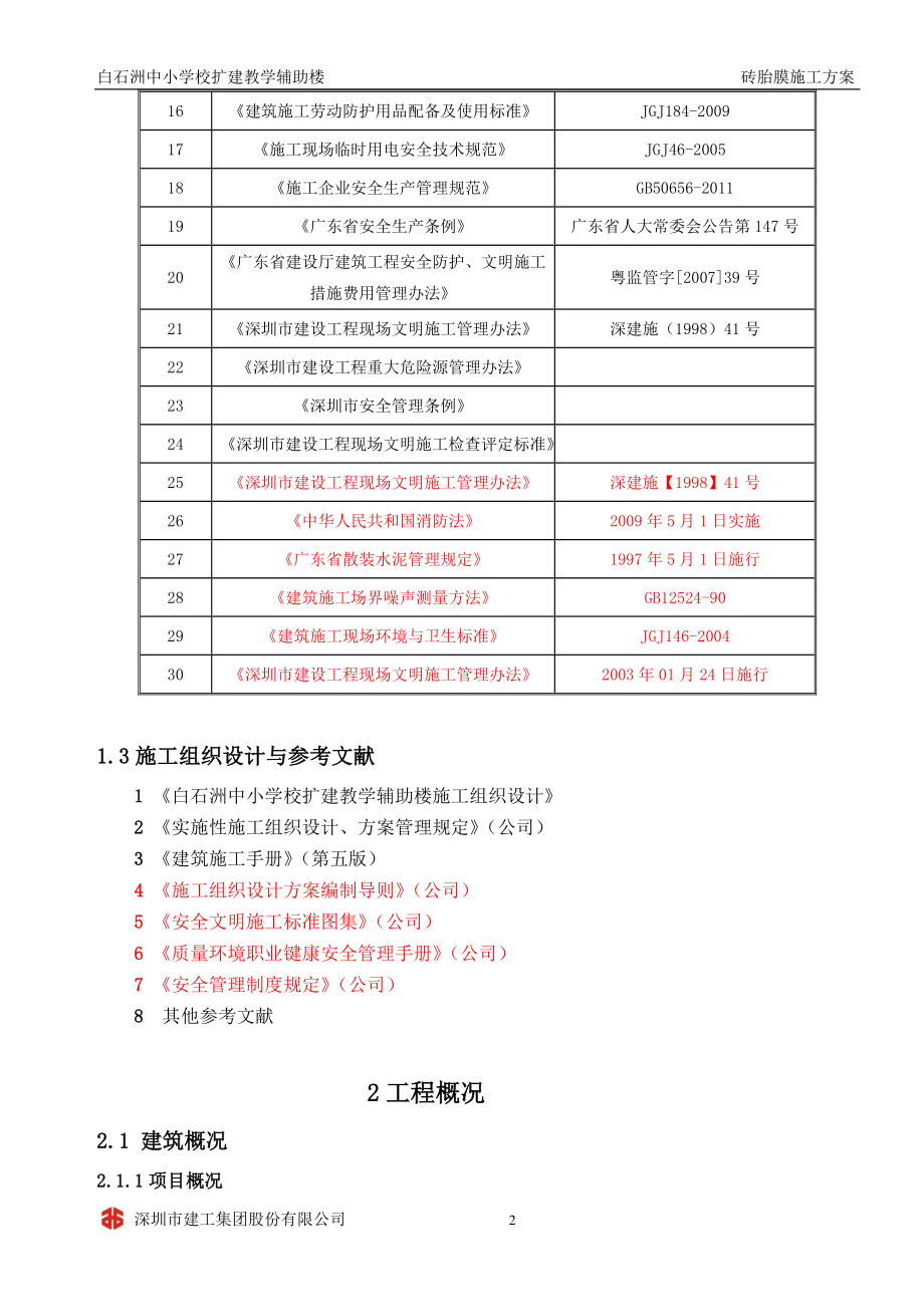 白石洲砖胎膜施工方案.docx_第2页