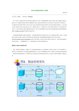 TFTLCD液晶显示器的工作原理.docx