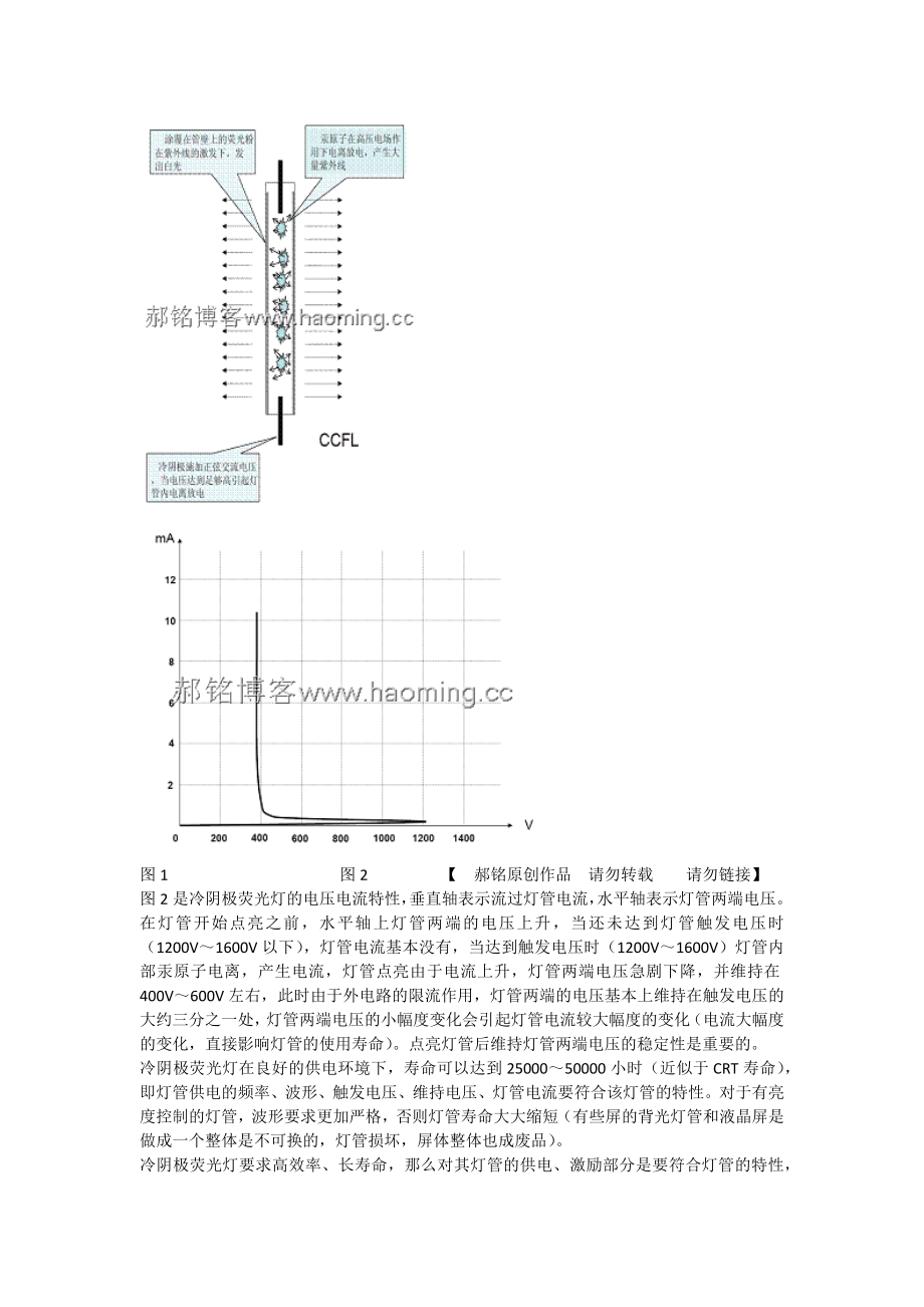 大屏幕液晶显示屏背光灯及高压驱动电路原理及电路分析 1.docx_第2页