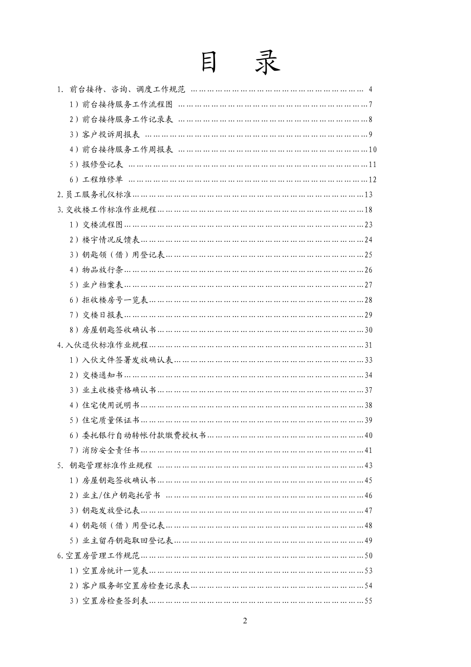 物业公司客户服务部管理文件体系(P87).docx_第2页