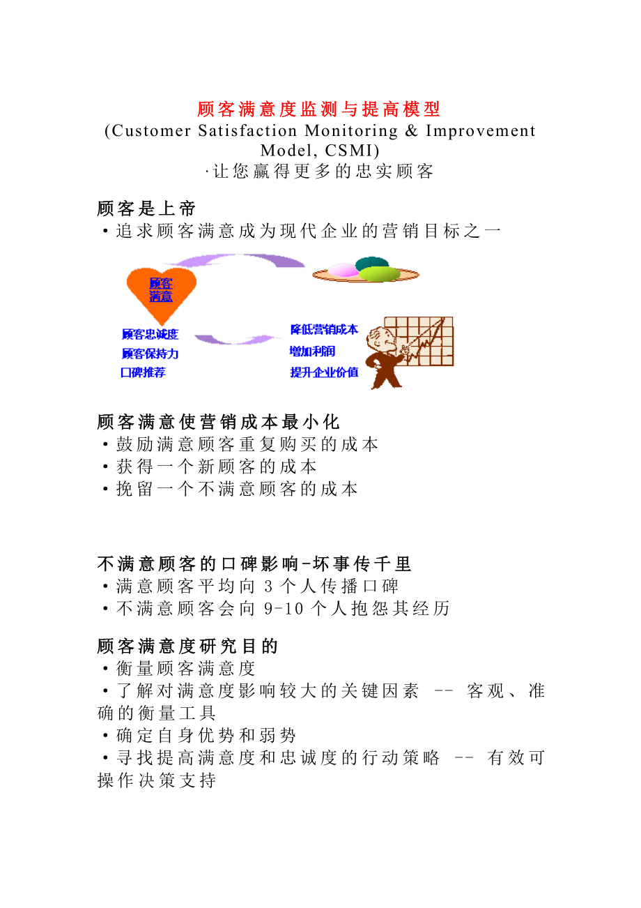 顾客满意度监视与提高模型（DOC9页）.docx_第1页