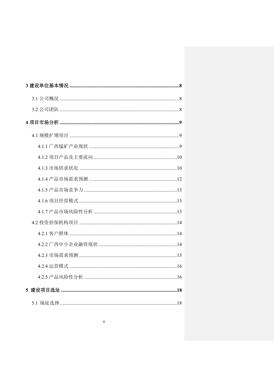 广西南宁锰矿贸易投资项目-可研报告101221.docx_第2页