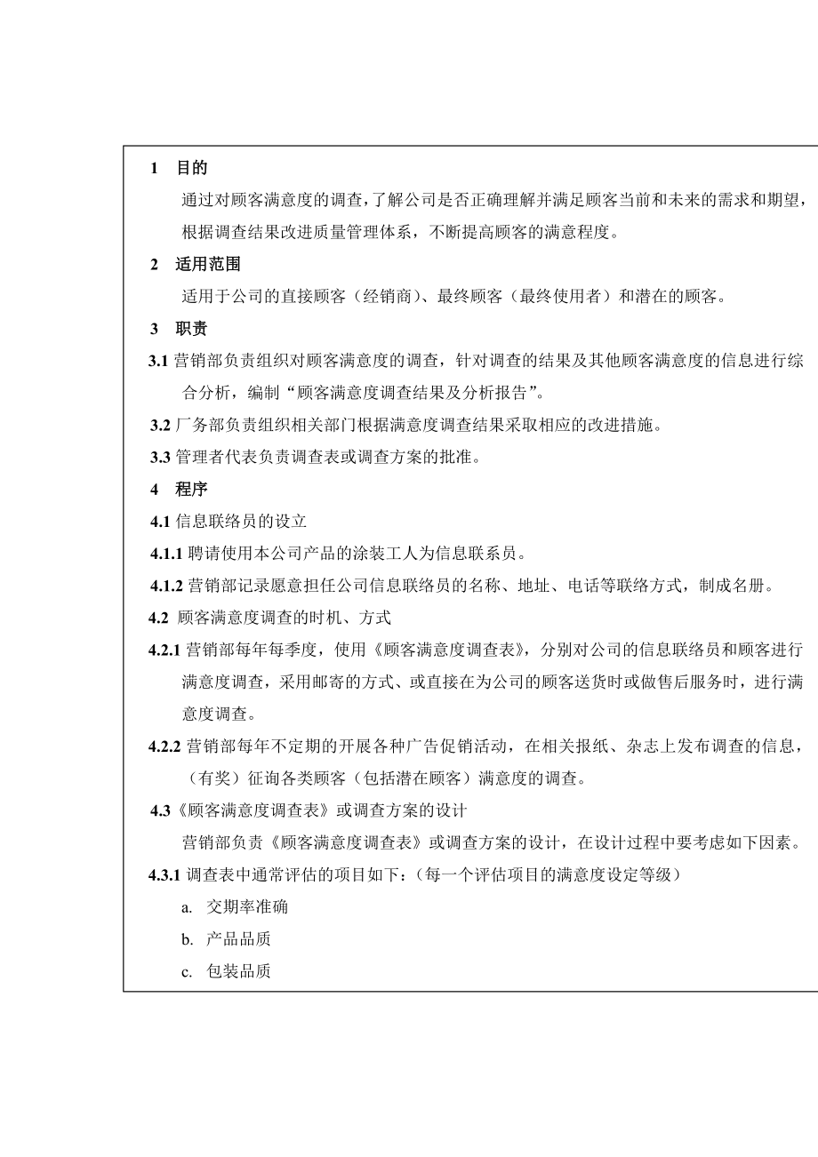 顾客满意度的调查控制程序.docx_第1页