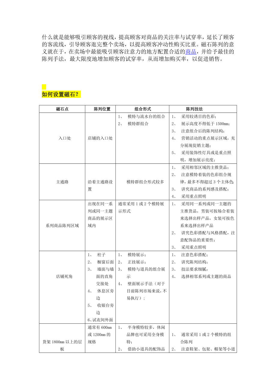 留住顾客的店铺磁石陈列.docx_第2页