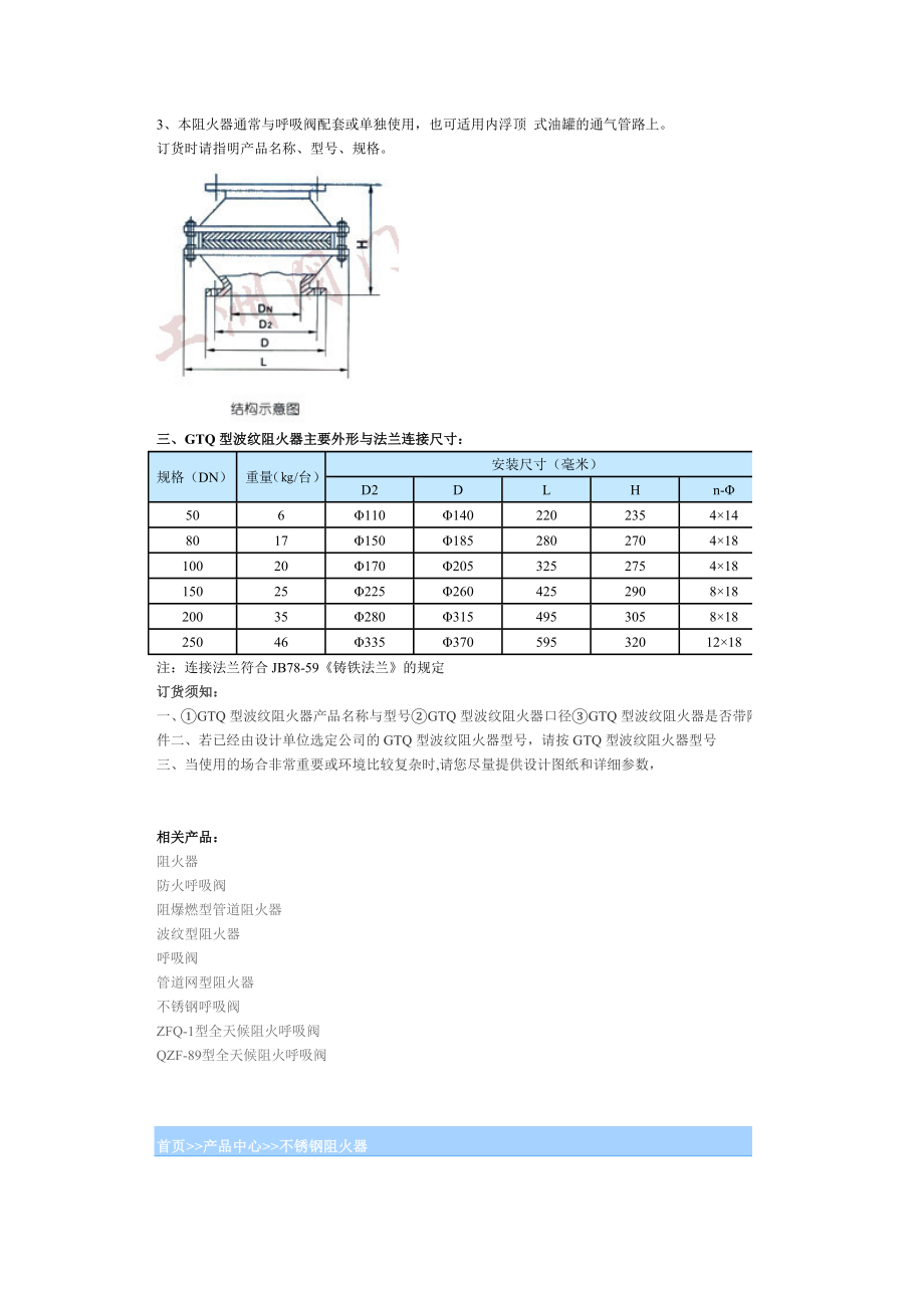 管道阻火器价格.docx_第2页