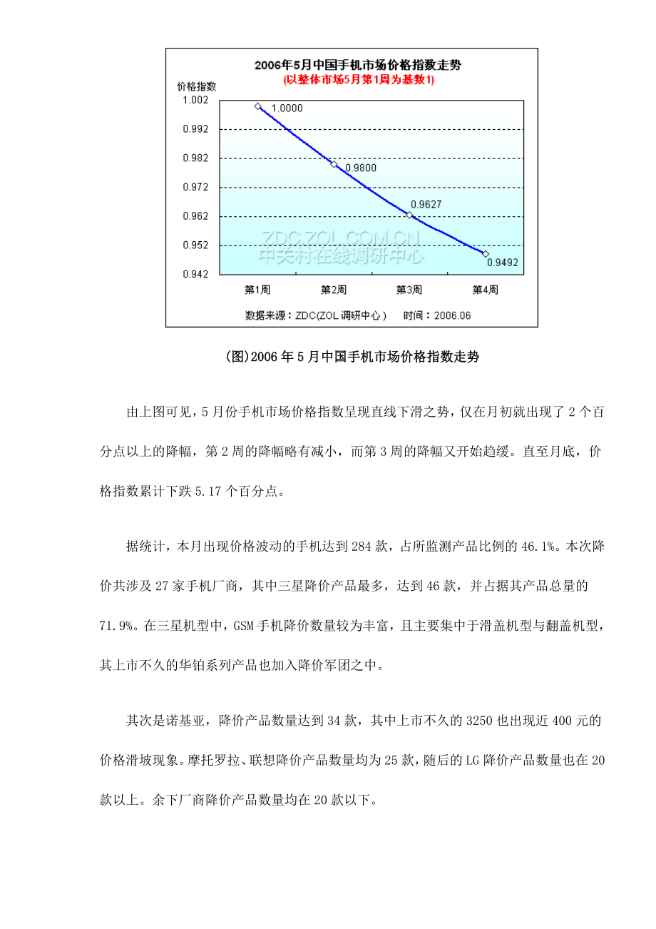 音乐手机与智能手机价格走势分析报告.docx_第2页