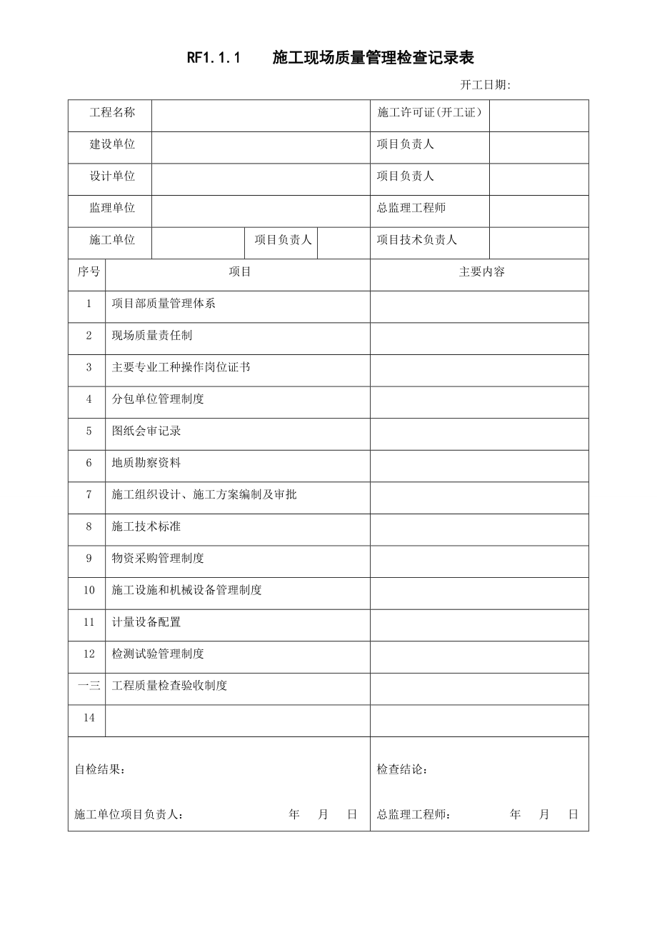 人防工程档案表.doc_第1页