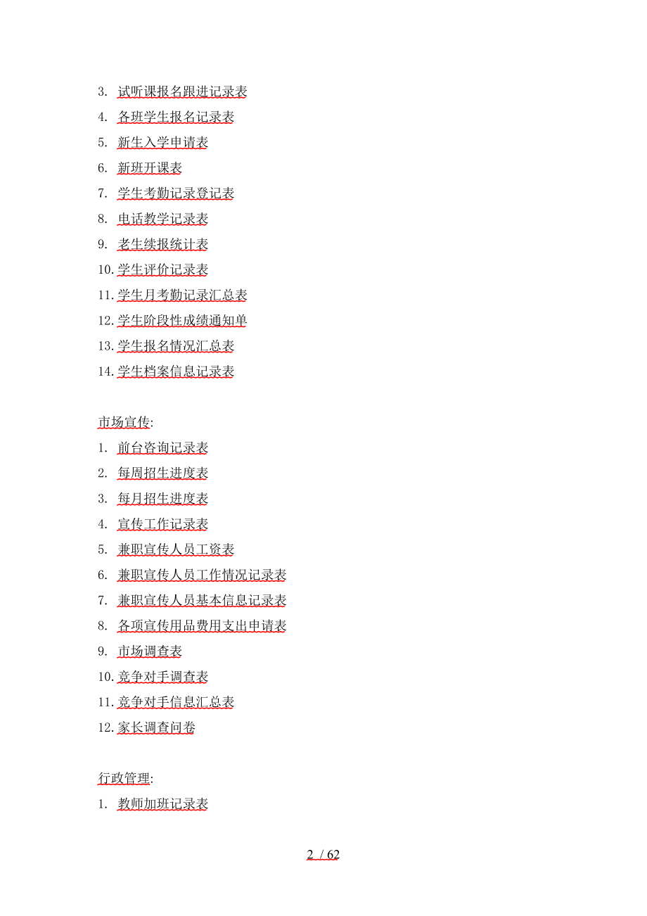 培训学校各类表格(DOC62页).doc_第2页