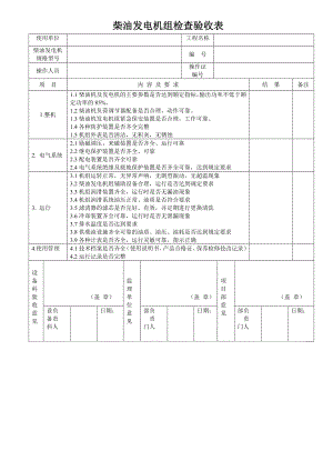 各类机械设备检查验收表1(DOC31页).doc