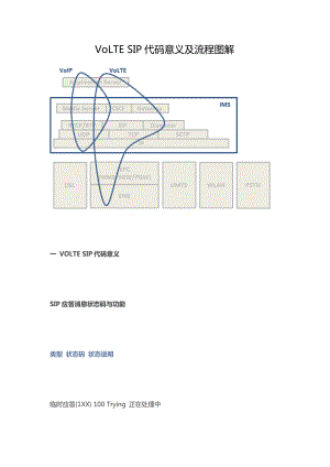 VoLTE-SIP代码意义及流程图解(17895).docx