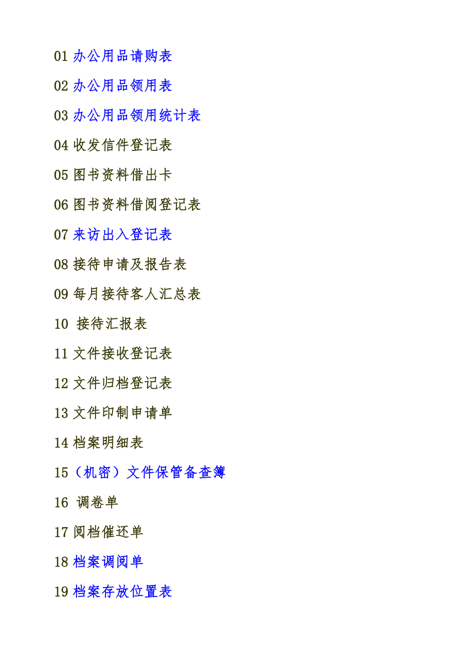 企业行政部规范管理表格大全(DOC 81页).docx_第2页