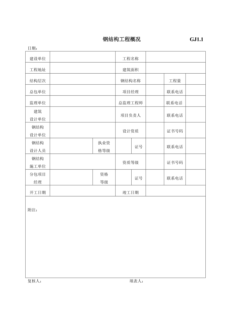 江苏最新钢结构竣工验收表格.docx_第2页