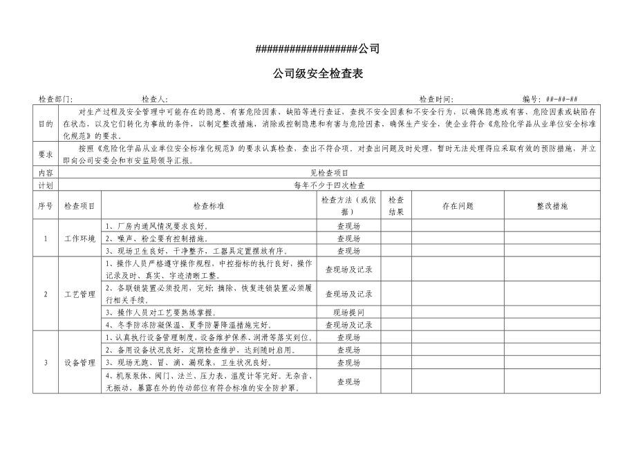 整套安全检查表格(DOC54页).doc_第3页