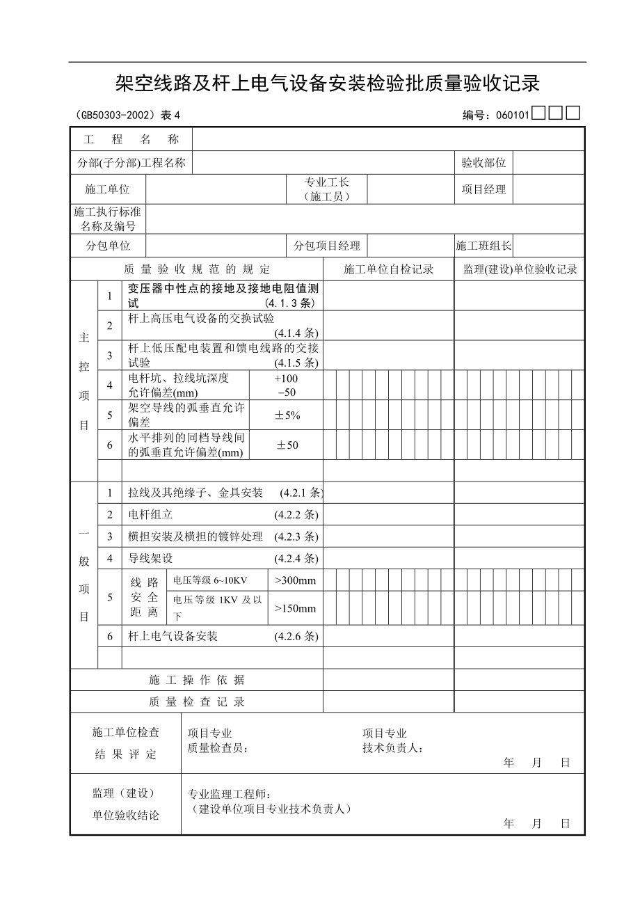 某建筑工程检验批用表.docx_第2页