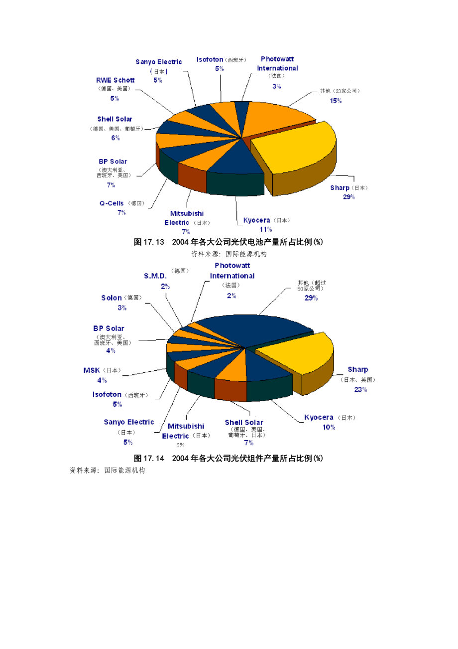 数据与图表光伏电池跨国企业市场比例.docx_第2页