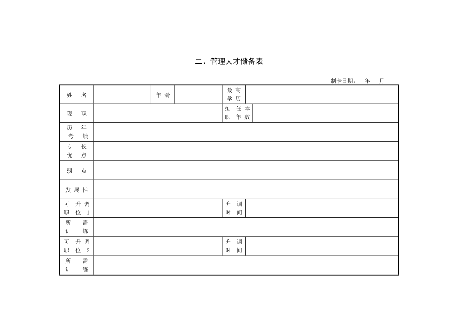 世界500强企业管理表格系统.docx_第2页