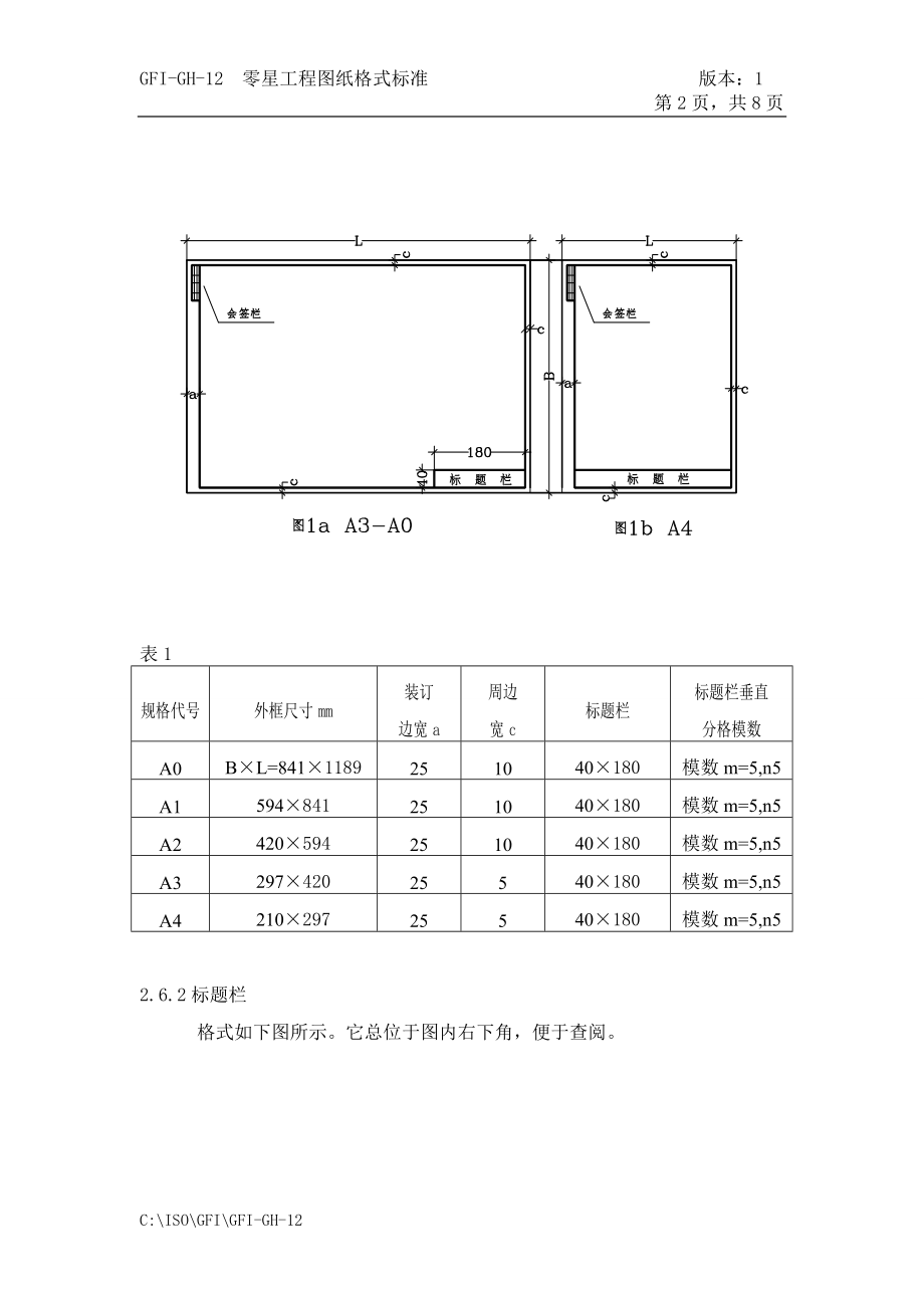 GFI-GH-12零星工程图纸格式标准.docx_第2页