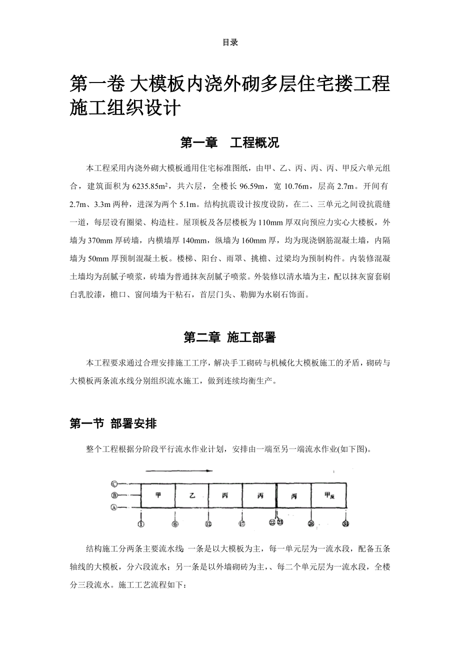 0402大模板内浇外砌多层住宅搂工程施工组织设计.docx_第2页