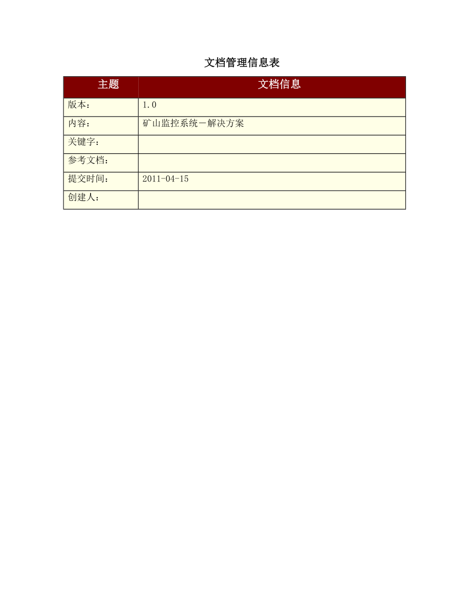 矿山监控系统解决方案.docx_第2页