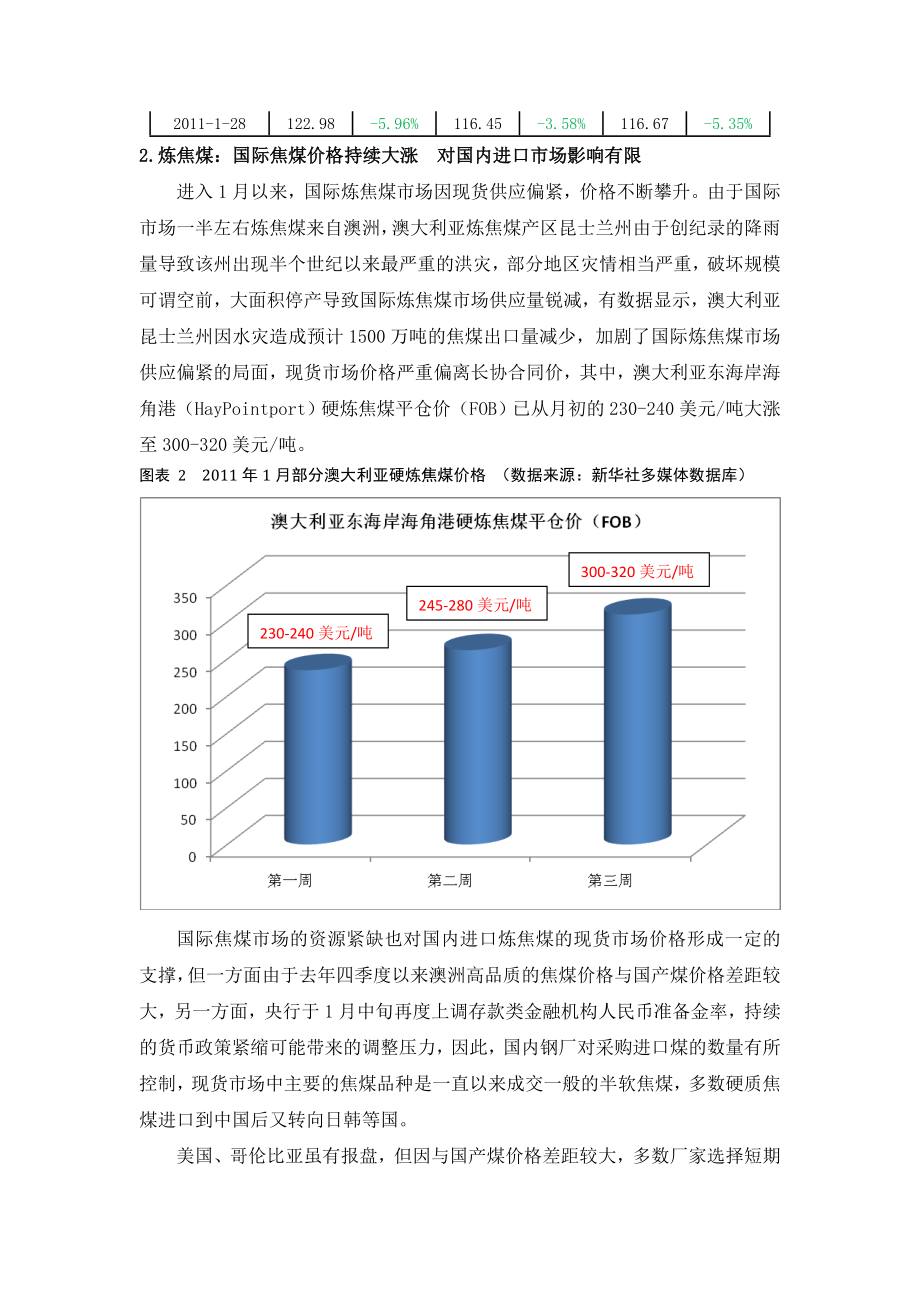 评】国际焦煤价格大涨 节前国内动力煤和海运市场双低迷.docx_第3页