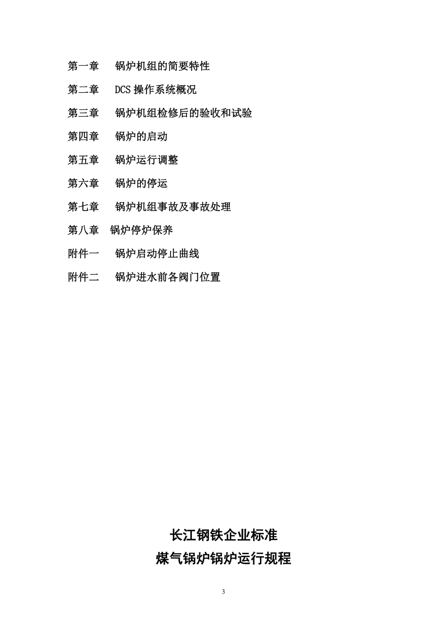 钢铁厂煤气锅炉运行规程.docx_第3页