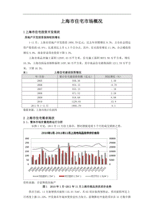 XXXX年11月上海市住宅市场概况.docx