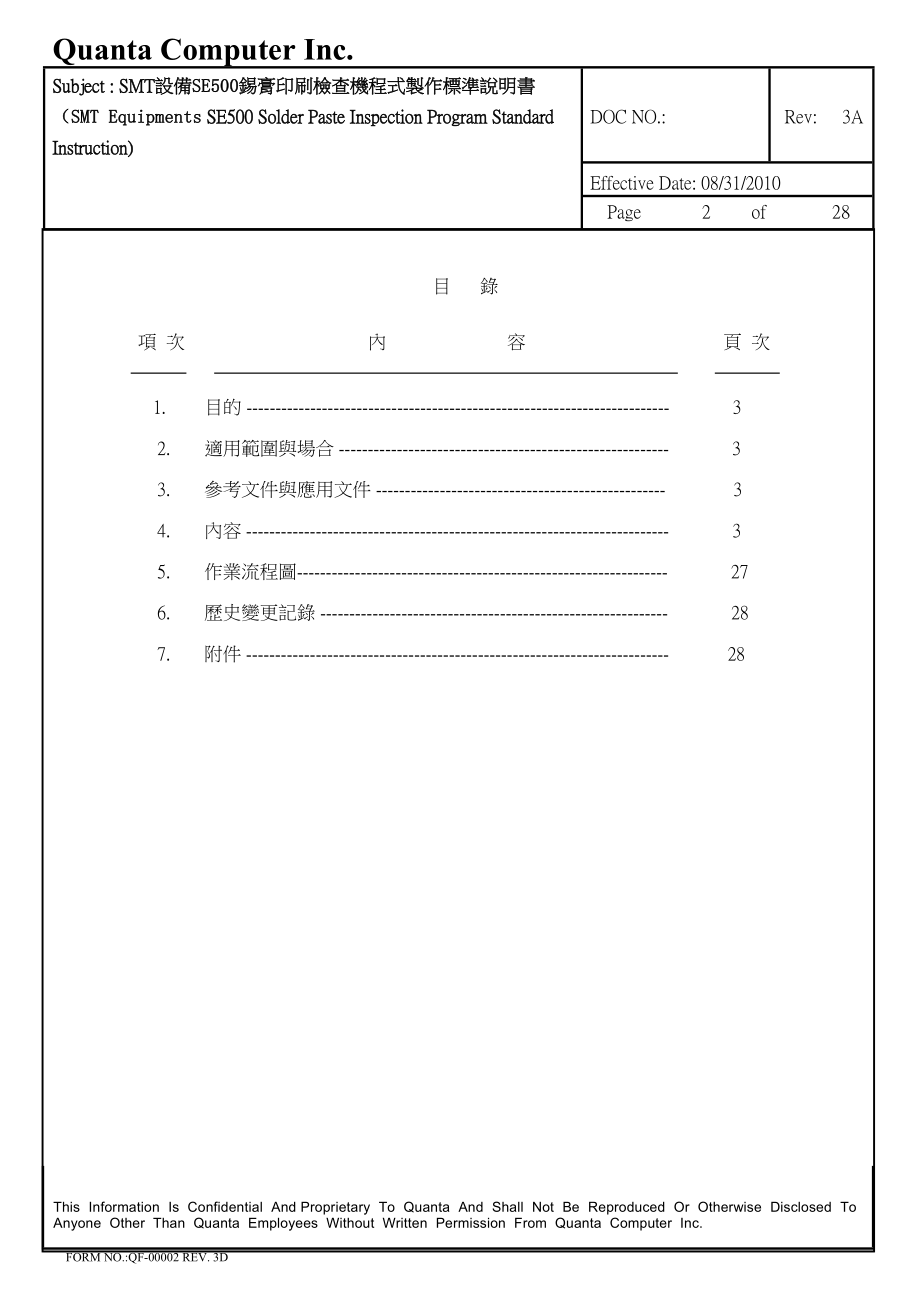 SMT设备锡膏印刷检查机SE500作业标准说明书(繁体).docx_第2页