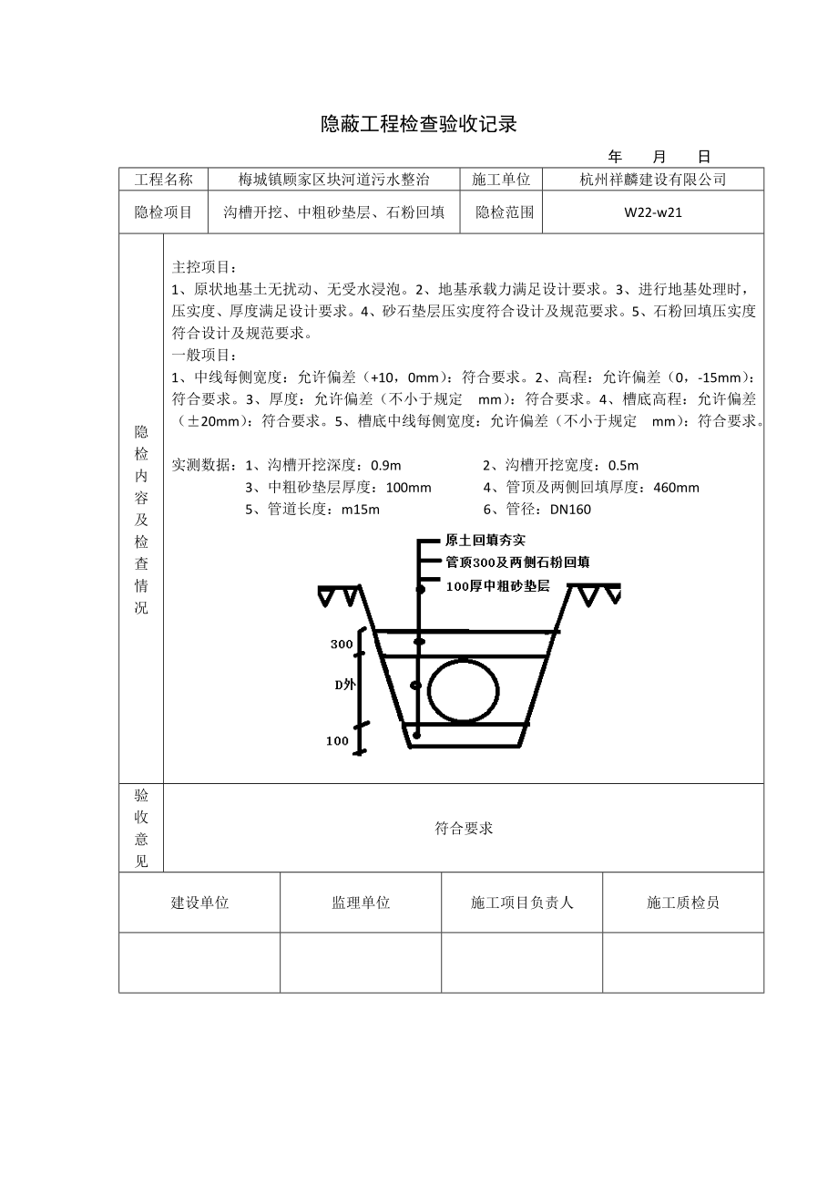 160隐蔽工程检查验收记录(DOC47页).doc_第1页