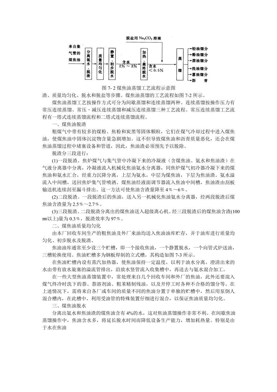 煤焦油蒸馏与煤焦油馏分加工.docx_第2页