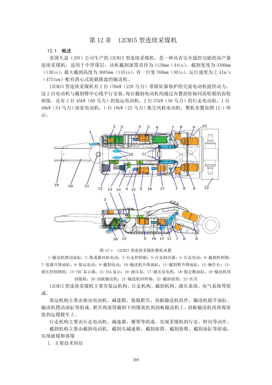 第12章12CM15型连续采煤机.docx_第1页