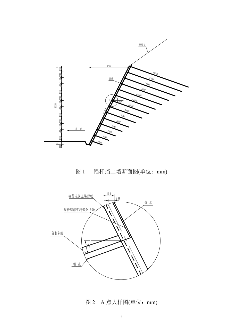 锚杆挡土墙施工技术及在公路边坡防护中的应用1黄刚-锚杆挡.docx_第3页