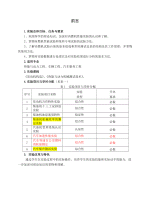 XXXX热能与动力机械性能实验》实验指导书-学生.docx