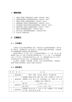 教学楼装饰装修施工方案山西.doc