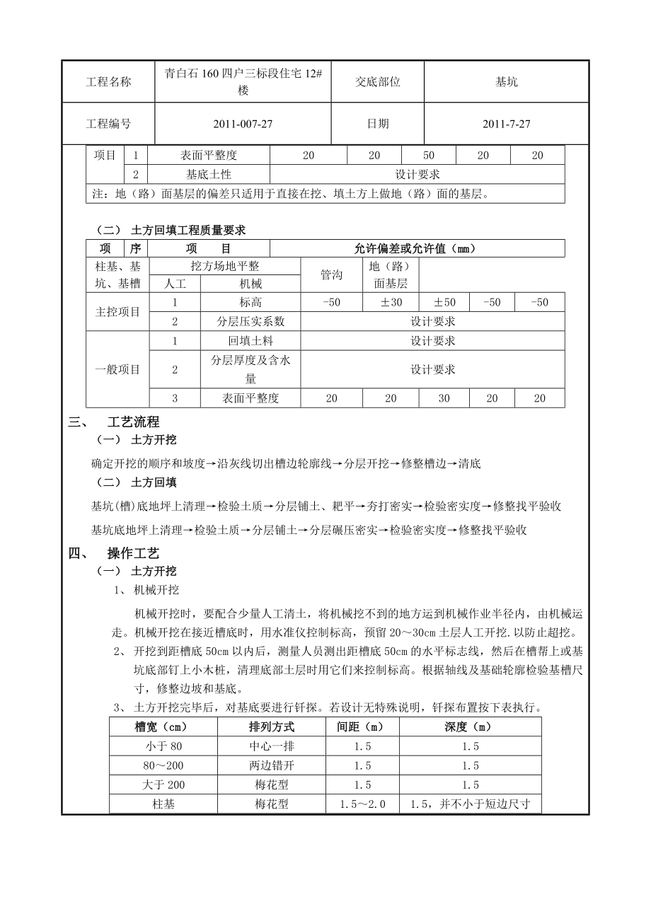 住宅楼工程基坑土方开挖及回填施工工艺.doc_第2页