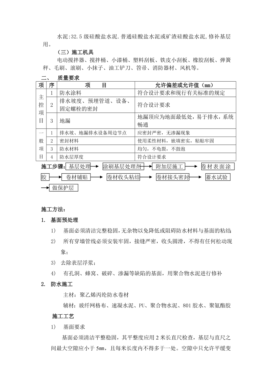 卫生间防水技术交底1.doc_第2页