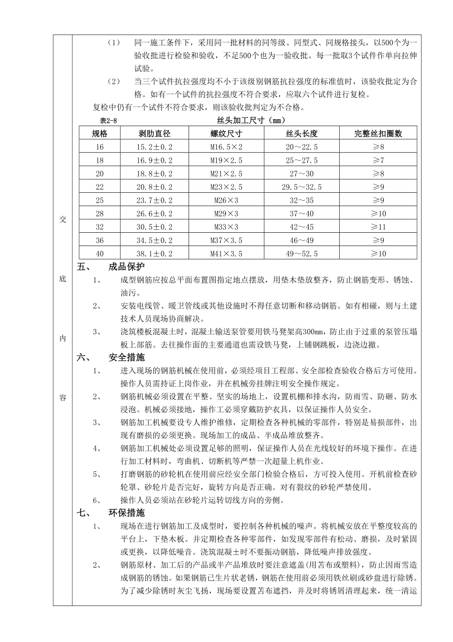 剥肋滚压直螺纹钢筋连接工程技术交底.doc_第2页