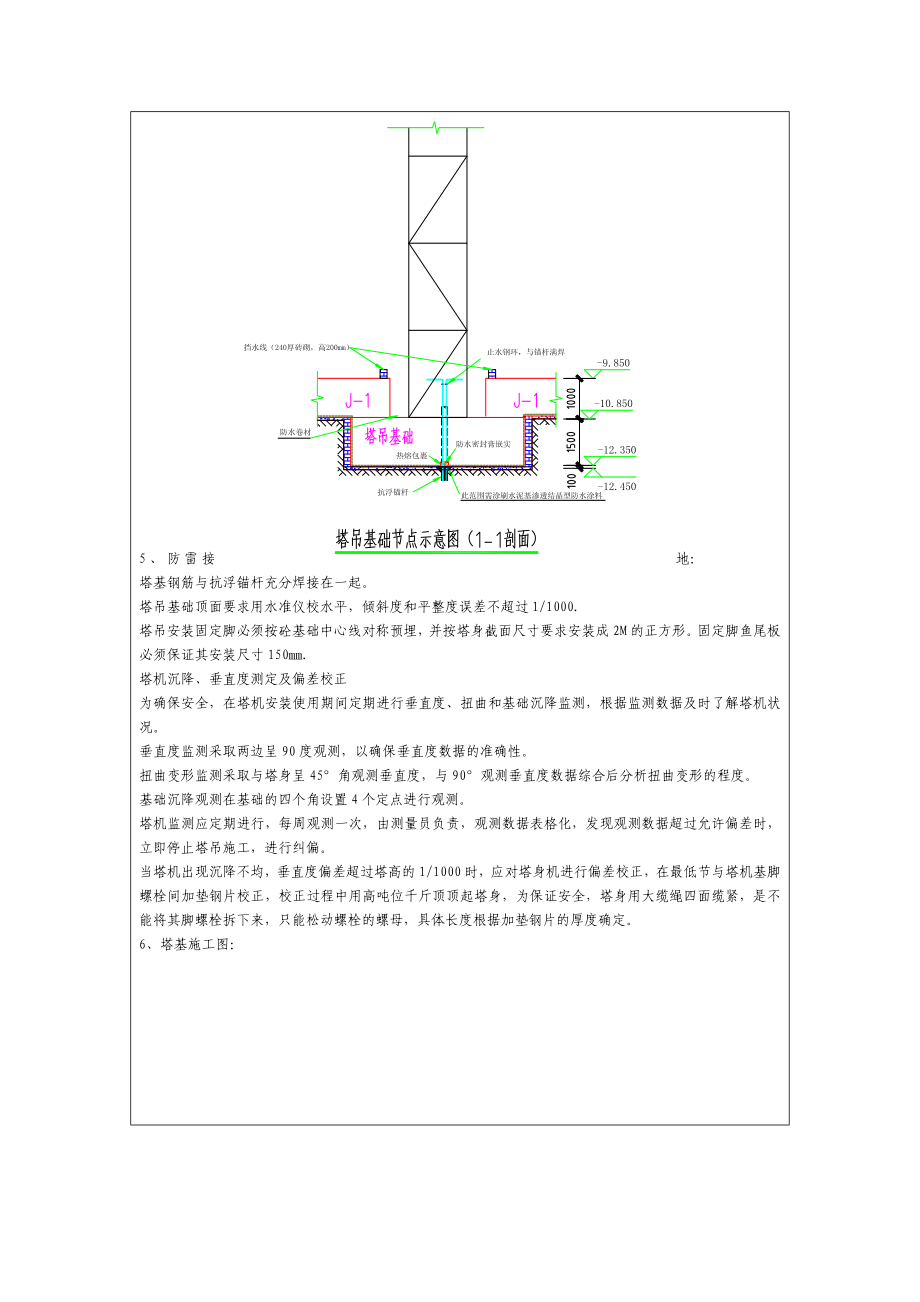 塔基基础及基础混凝土施工技术交底.doc_第3页