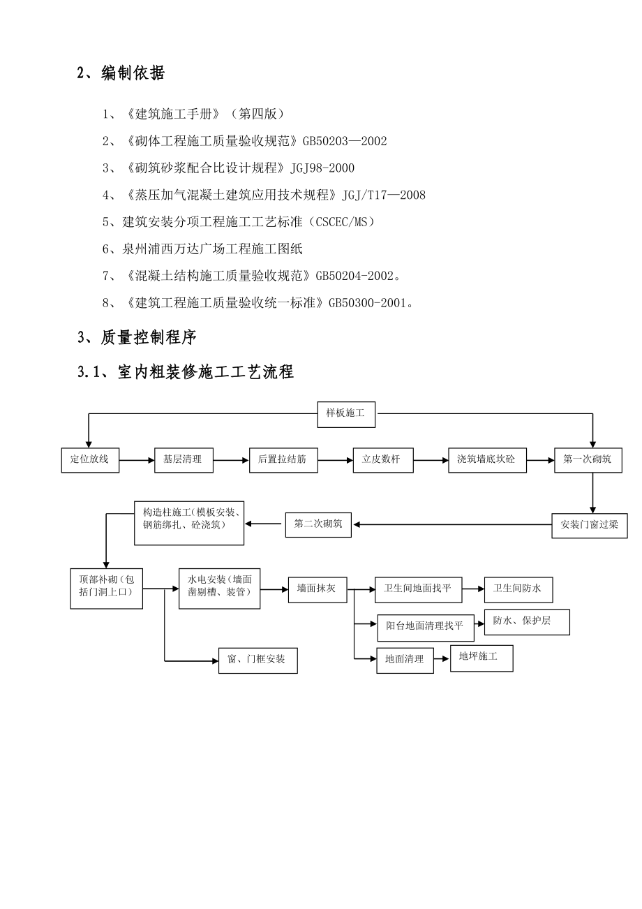 福建某超高层框剪结构商业综合体二次结构施工方案(附示意图).doc_第3页