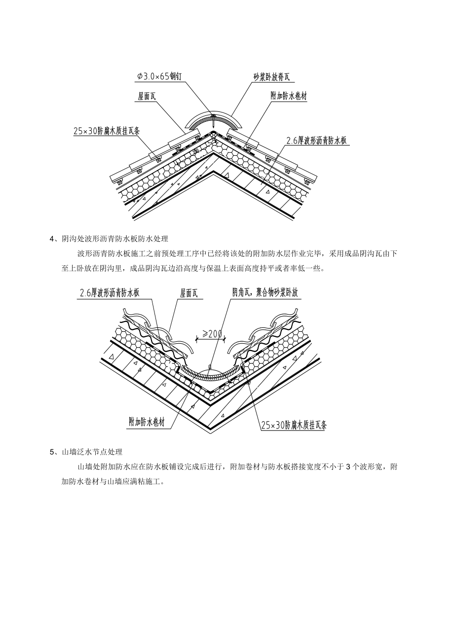 波形沥青防水板施工方案.doc_第3页