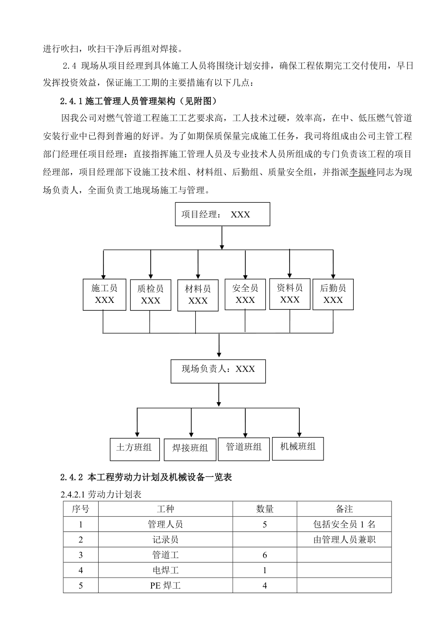 燃气集团中压燃气管道施工方案广东.doc_第3页