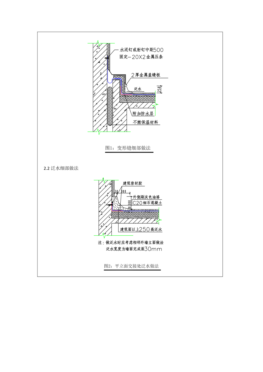 万达综合体屋面工程技术交底.doc_第2页