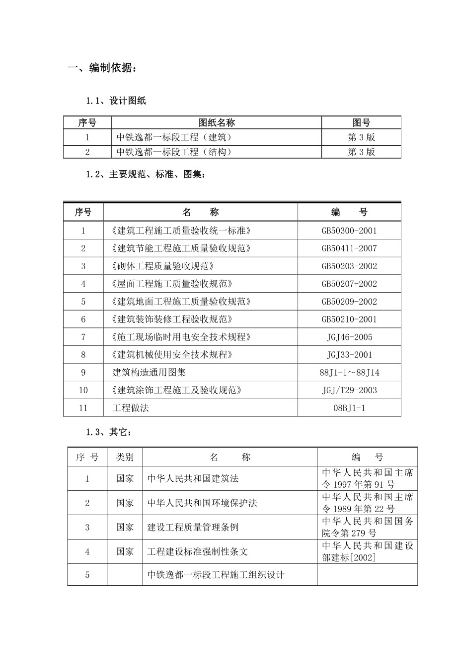 四川某高层住宅小区装修施工方案.doc_第3页