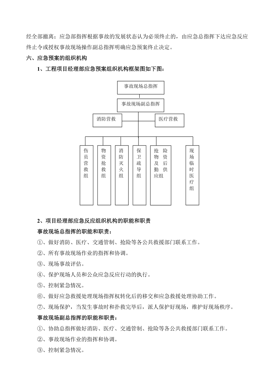 安徽省某市中环线安全生产事故应急求援预案.doc_第3页